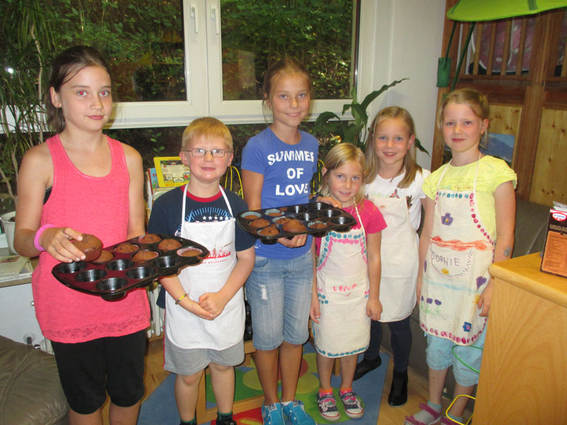 Muffins backen in der Kreuzberg Kita Altenkunstadt