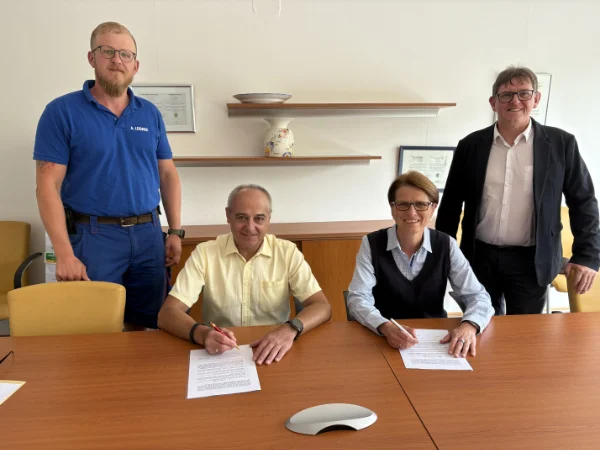 Vertragsunterzeichnung mit SüdWasser GmbH